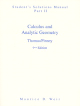 Cover image for Student's Solutions Manual Part 2, 9th Edition