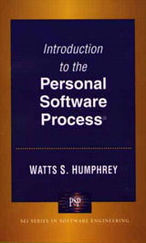 Cover image for Introduction to the Personal Software Process(sm)
