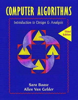 Cover image for Computer Algorithms: Introduction to Design and Analysis, 3rd Edition