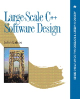 Cover image for Large-Scale C++ Software Design