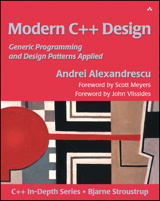 Cover image for Modern C++ Design: Generic Programming and Design Patterns Applied