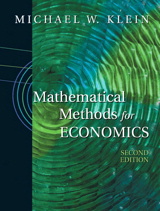 Cover image for Mathematical Methods for Economics, 2nd Edition