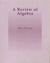 Cover image for Review of Algebra, A