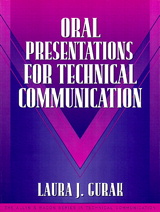 Cover image for Oral Presentations for Technical Communication: (Part of the Allyn & Bacon Series in Technical Communication)