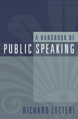 Cover image for Handbook of Public Speaking, A