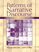 Cover image for Patterns of Narrative Discourse: A Multicultural, Life Span Approach