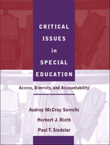 Cover image for Critical Issues in Special Education: Access, Diversity, and Accountability
