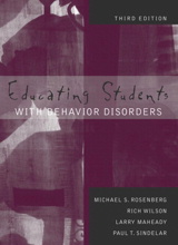 Cover image for Educating Students with Behavior Disorders, 3rd Edition