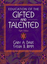 Cover image for Education of the Gifted and Talented, 5th Edition