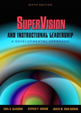 Cover image for SuperVision and Instructional Leadership: A Developmental Approach, CourseSmart eTextbook, 6th Edition