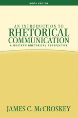 Cover image for Introduction to Rhetorical Communication, An, 9th Edition