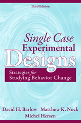 Cover image for Single Case Experimental Designs: Strategies for Studying Behavior Change, 3rd Edition