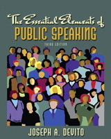 Cover image for Essential Elements of Public Speaking, The, 3rd Edition