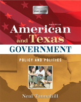 Cover image for American and Texas Government: Policy and Politics (Longman Study Edition), 9th Edition