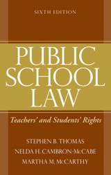 Cover image for Public School Law: Teachers' and Students' Rights, 6th Edition