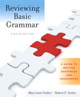 Cover image for Reviewing Basic Grammar: A Guide to Writing Sentences and Paragraphs (with MyWritingLab Student Access Code Card), 8th Edition