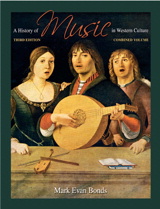 Cover image for History of Music in Western Culture, A, 3rd Edition