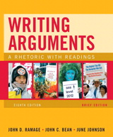 Cover image for Writing Arguments, Brief Edition: A Rhetoric with Readings, 8th Edition