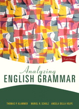 Cover image for Analyzing English Grammar, 6th Edition
