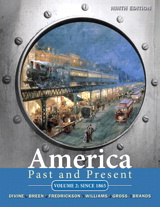 Cover image for America Past and Present, Volume 2, 9th Edition