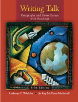 Cover image for Writing Talk: Paragraphs and Short Essays with Readings (with MyWritingLab Student Access Code Card), 5th Edition