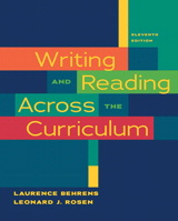 Cover image for Writing and Reading Across the Curriculum, 11th Edition