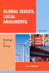 Cover image for Global Issues, Local Arguments: Readings for Writing, 2nd Edition