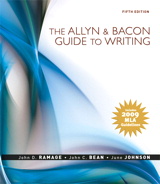 Cover image for Allyn & Bacon Guide to Writing, The: MLA Update Edition, 5th Edition