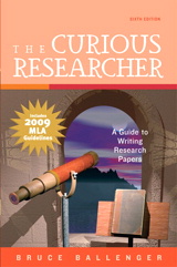 Cover image for The Curious Researcher, MLA Update Edition, 6th Edition