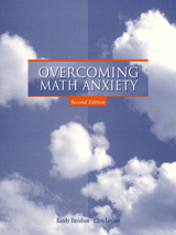 Cover image for Overcoming Math Anxiety, 2nd Edition