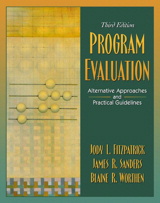 Cover image for Program Evaluation: Alternative Approaches and Practical Guidelines, 3rd Edition