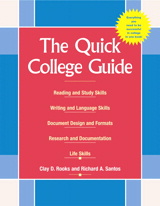 Cover image for Quick College Guide, The: Reading, Writing, and Studying