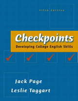Cover image for Checkpoints: Developing College English Skills, 5th Edition