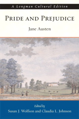 Cover image for Pride and Prejudice, A Longman Cultural Edition