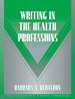 Writing in the Health Professions
