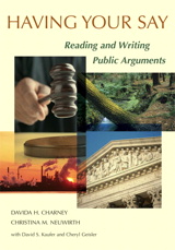 Cover image for Having Your Say