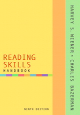 Cover image for Reading Skills Handbook, 9th Edition
