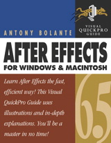 Cover image for After Effects 6.5 for Windows and Macintosh: Visual QuickPro Guide
