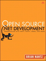 Cover image for Open Source .NET Development: Programming with NAnt, NUnit, NDoc, and More