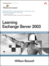 Cover image for Learning Exchange Server 2003