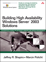 Cover image for Building High Availability Windows Server™ 2003 Solutions