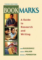 Cover image for Bookmarks: A Guide to Research and Writing, 3rd Edition