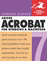 Cover image for Adobe Acrobat 7 for Windows and Macintosh: Visual QuickStart Guide