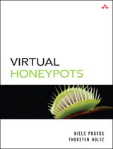 Cover image for Virtual Honeypots: From Botnet Tracking to Intrusion Detection