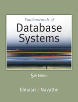 Cover image for Fundamentals of Database Systems, 5th Edition