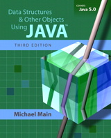 Cover image for Data Structures and Other Objects Using Java, 3rd Edition