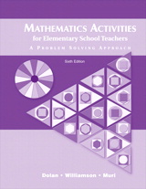 Cover image for Mathematics Activities for Elementary School Teachers: A Problem Solving Approach, 6th Edition