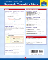 Cover image for Spanish Basic Math Study Card