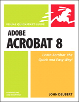 Cover image for Adobe Acrobat 8 for Windows and Macintosh: Visual QuickStart Guide