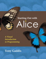 Cover image for Starting Out with Alice: A Visual Introduction to Programming